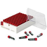 0.5ML TRI CODED TUBE 96pcs/rack, STERILIZATION